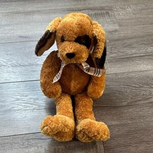 Vintage Fantasy Faire Excalibur Hotel & Casino Stuffed Brown Plush Dog Toy